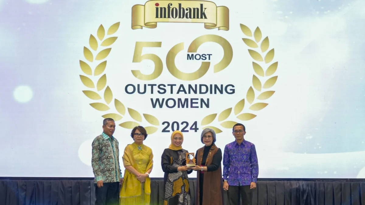 Nancy Adistyasari, Direktur Komersial dan UMKM bank bjb, Raih Penghargaan Most Outstanding Women 2024