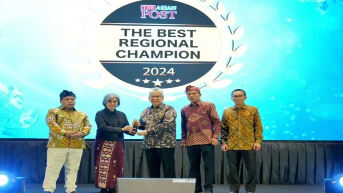 Bank bjb Raih 2 Penghargaan dalam Ajang The Best Regional Champion 2024