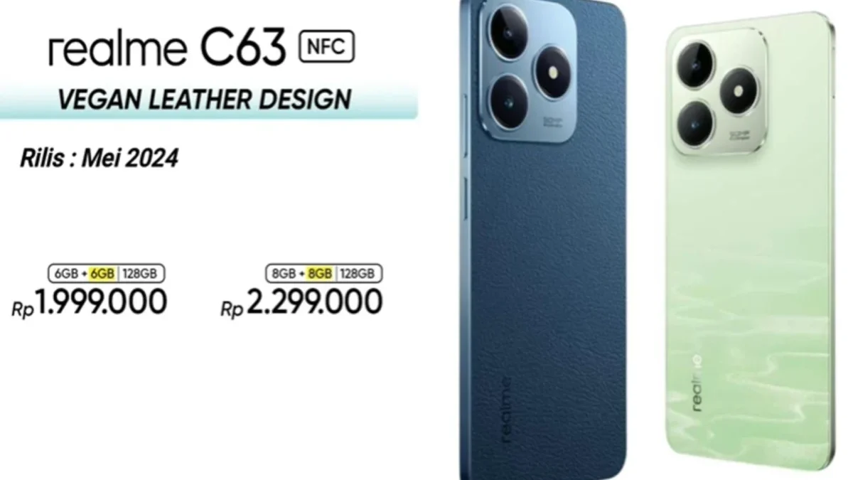 Baru Lagi! Review Spesifikasi Realme C63 (NFC) di Indonesia