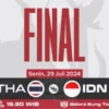 Jadwal Live Streaming Timnas Indonesia U-19 vs Thailand U-19, Final Piala AFF U-19 2024