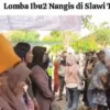 Viral di Media Sosial, Ratusan Emak-Emak Menangis dalam Lomba di Tegal