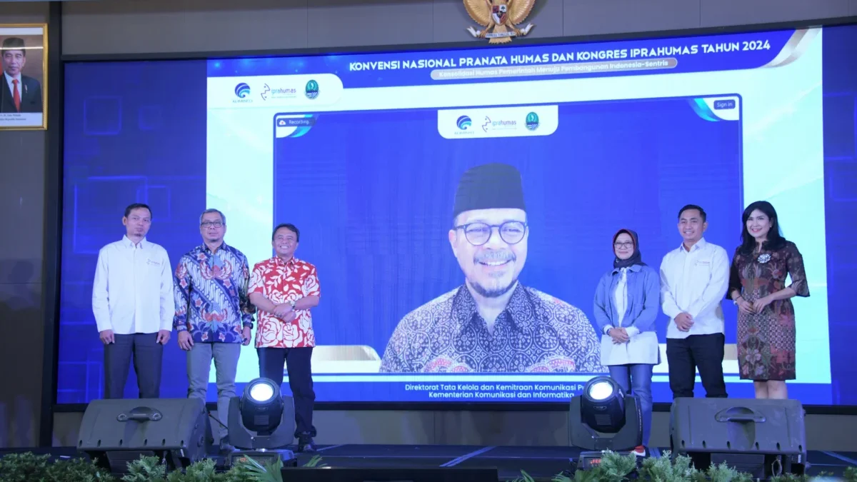 Sekretaris Daerah Provinsi Jawa Barat Herman Suryatman menghadiri Konvensi Nasional Pranata Humas dan Kongres