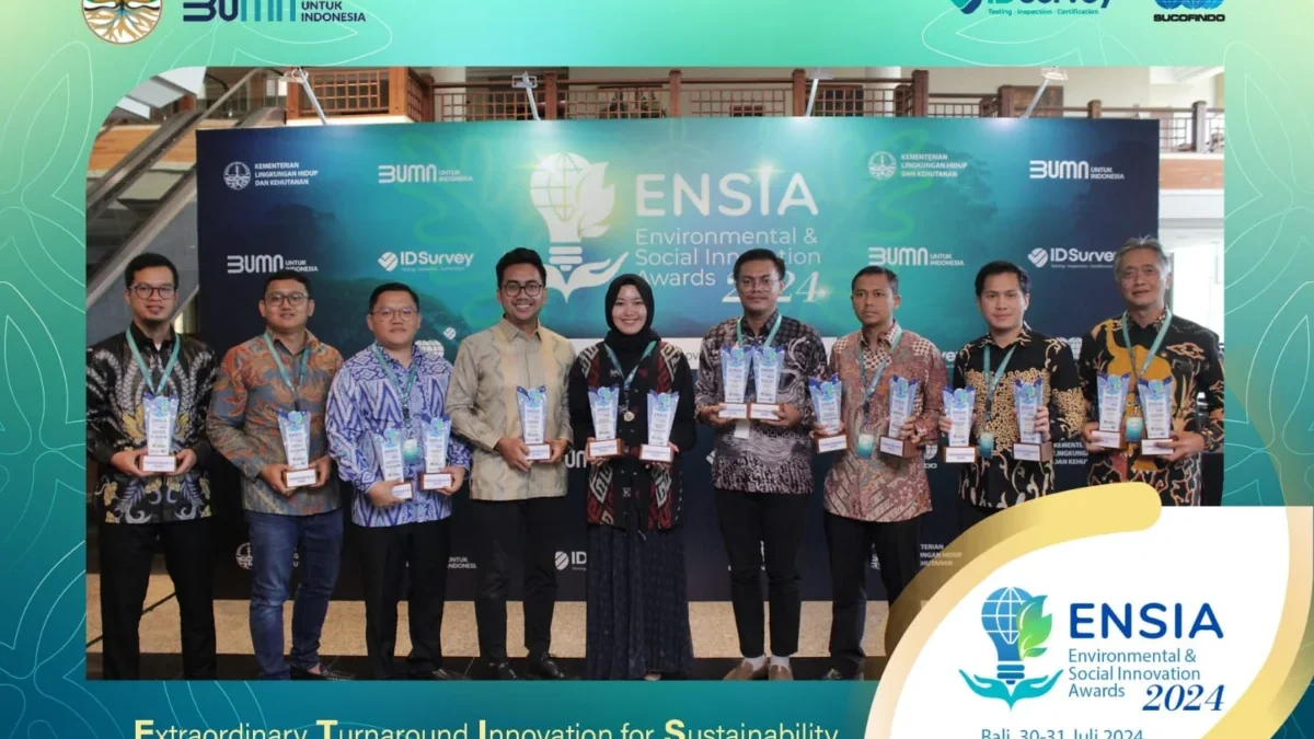 PT Pertamina Geothermal Energy TBK Areal Kamojang mendapatkan penghargaan