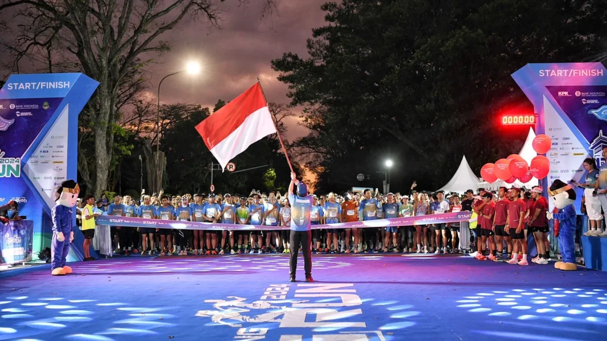 4.000 pelari berpartisipasi dalam QRIS Run X