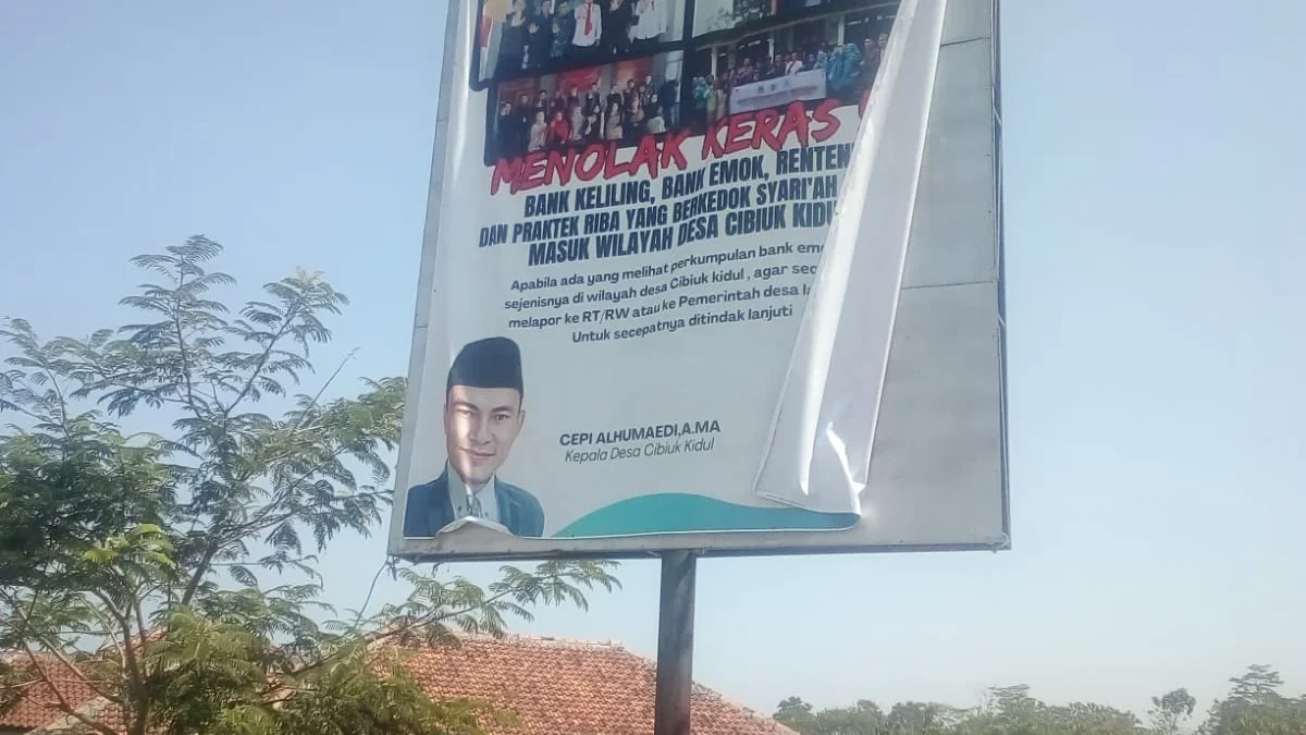 Pemdes Cibiuk Kidul Tolak praktek riba