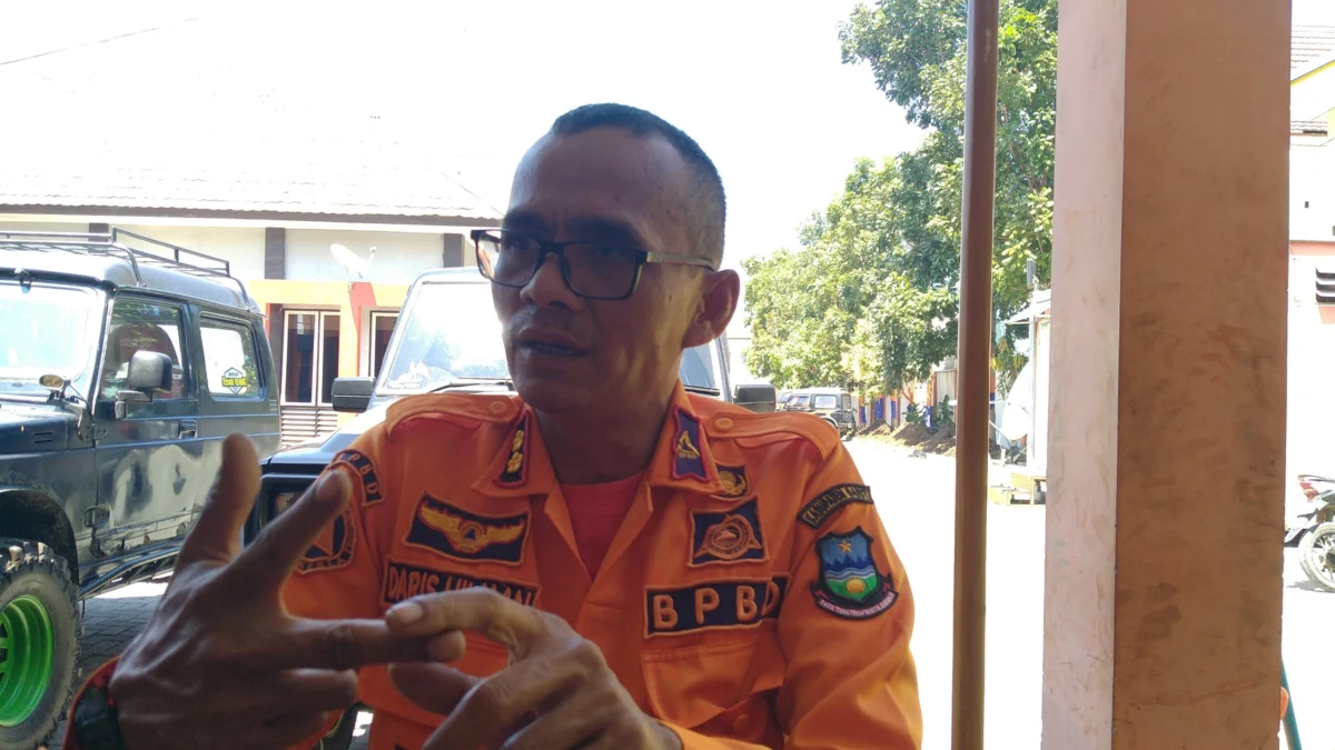 Kepala Bidang Kedaruratan Logistik BPBD Kabupaten Garut, Daris Hilman