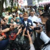 Pj Gubernur Jabar diwawancarai awak media