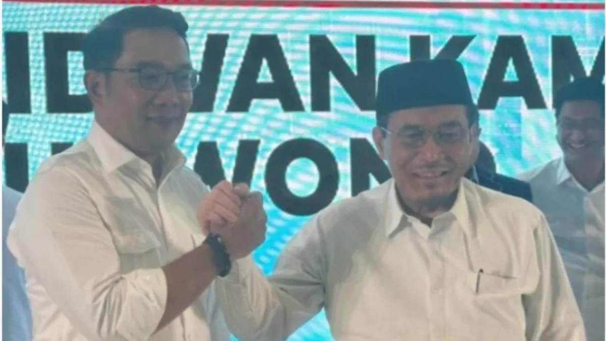 Ridwan Kamil-Suswono pasangan bakal calon Gubernur dan calon wakil Gubernur DKI Jakarta. (foto/ANTARA)