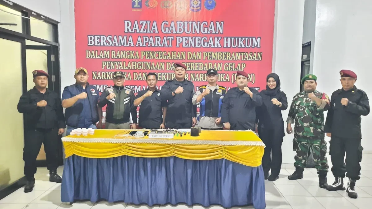 Lapas Garut melakukan razia