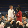 Sekda Jabar Herman Suryatman memberikan motivasi kepada 2.045 mahasiswa KKN Tematik UPI di Gymnasium, Universi