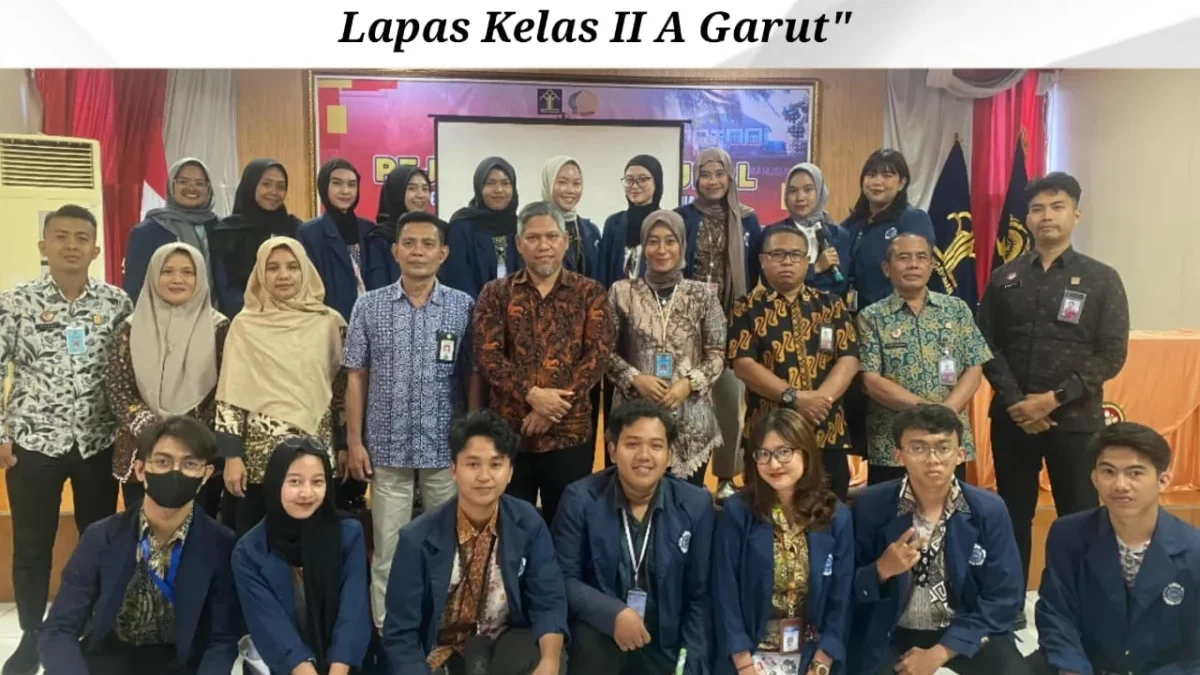 Lapas Kelas II A Garut menggelar case conference bagi Mahasiswa Poltekesos Bandung