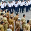 Sekda Jabar Herman Suryatman lepas sambut Kepala Dinas Perhubungan Jabar di kantor Dinas Perhubungan Jabar, Ja