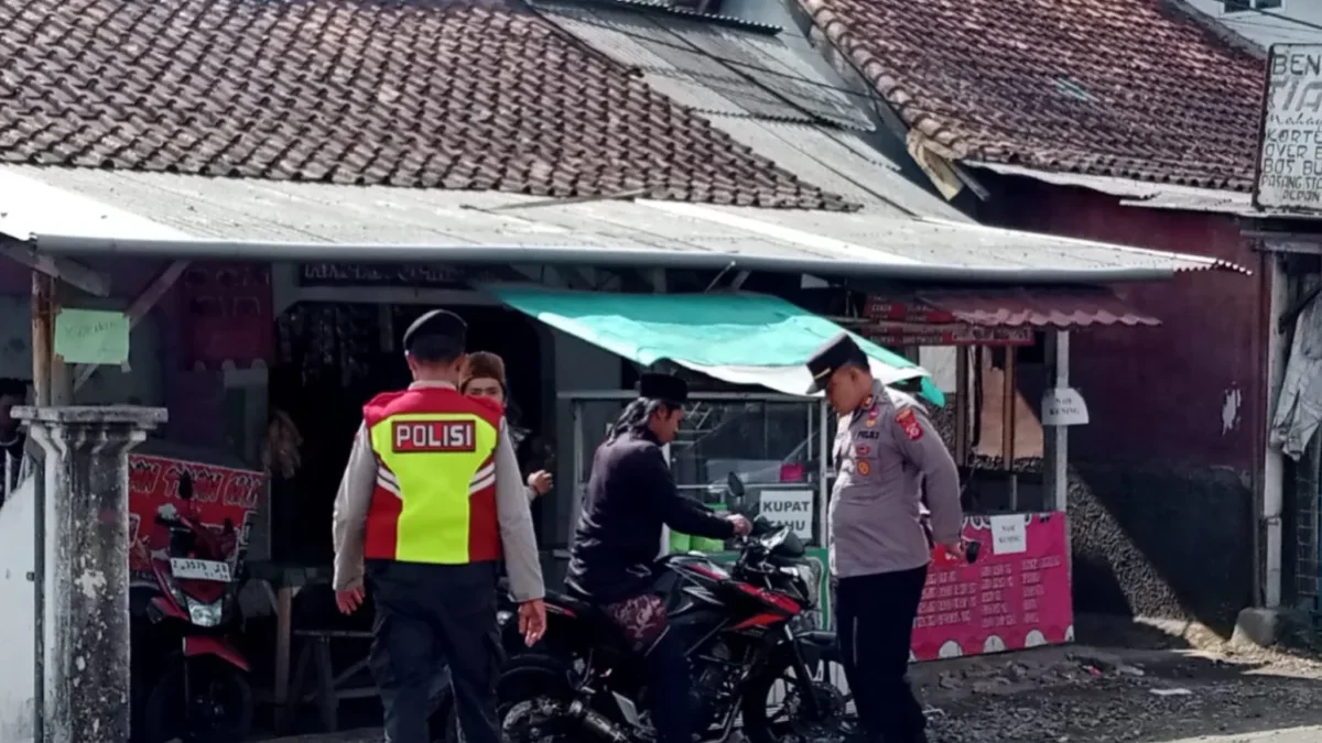 Polisi razia knalpot bising