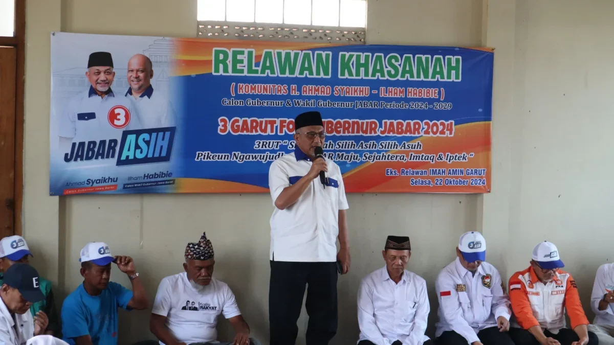 Ahmad Syaikhu saat berkunjung ke Kabupaten Garut