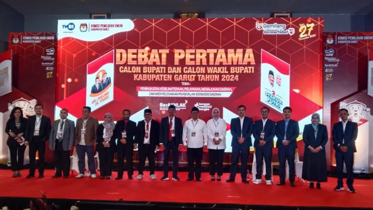 debat publik paslon bupati wakil bupati Garut