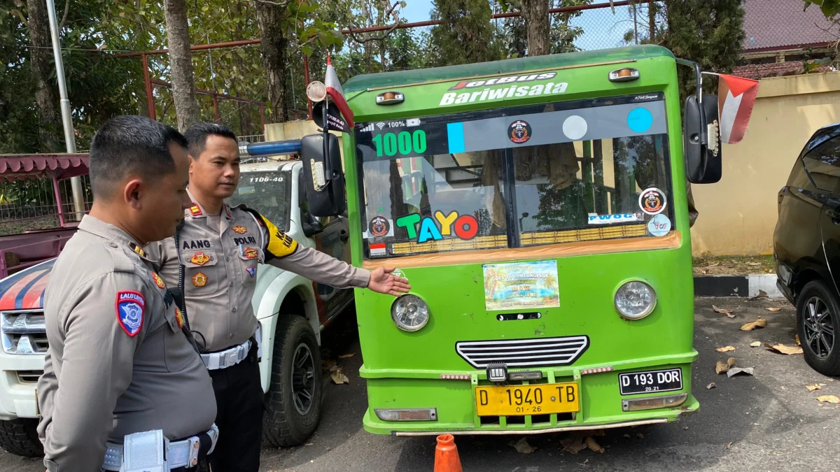 angkutan odong-odong diamankan Polisi