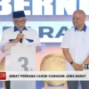 Ahmad Syaikhu-Ilham Habibie saat debat paslon gubernur (screenshot TVOne)