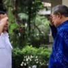 Presiden Prabowo Subianto dan Presiden Ke-6 RI Susilo Bambang Yudhoyono (SBY), melakukan pertemuan tertutup di