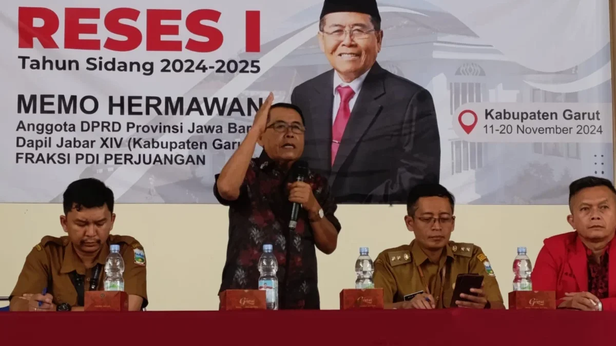 H. Memo Hermawan Anggota DPRD Provinsi Jabar Fraksi PDI Perjuangan