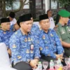 Kalapas Garut turut menghadiri upacara peringatan HUT Korpri bersama Pemkab Garut, Senin 2 Desember 2024