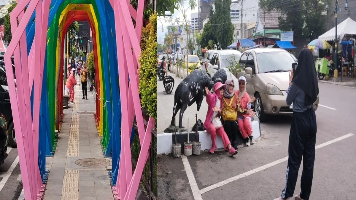 Jalan Jenderal Ahmad Yani Kabupaten Garut ditata Pemkab (Ale/Radar Garut)