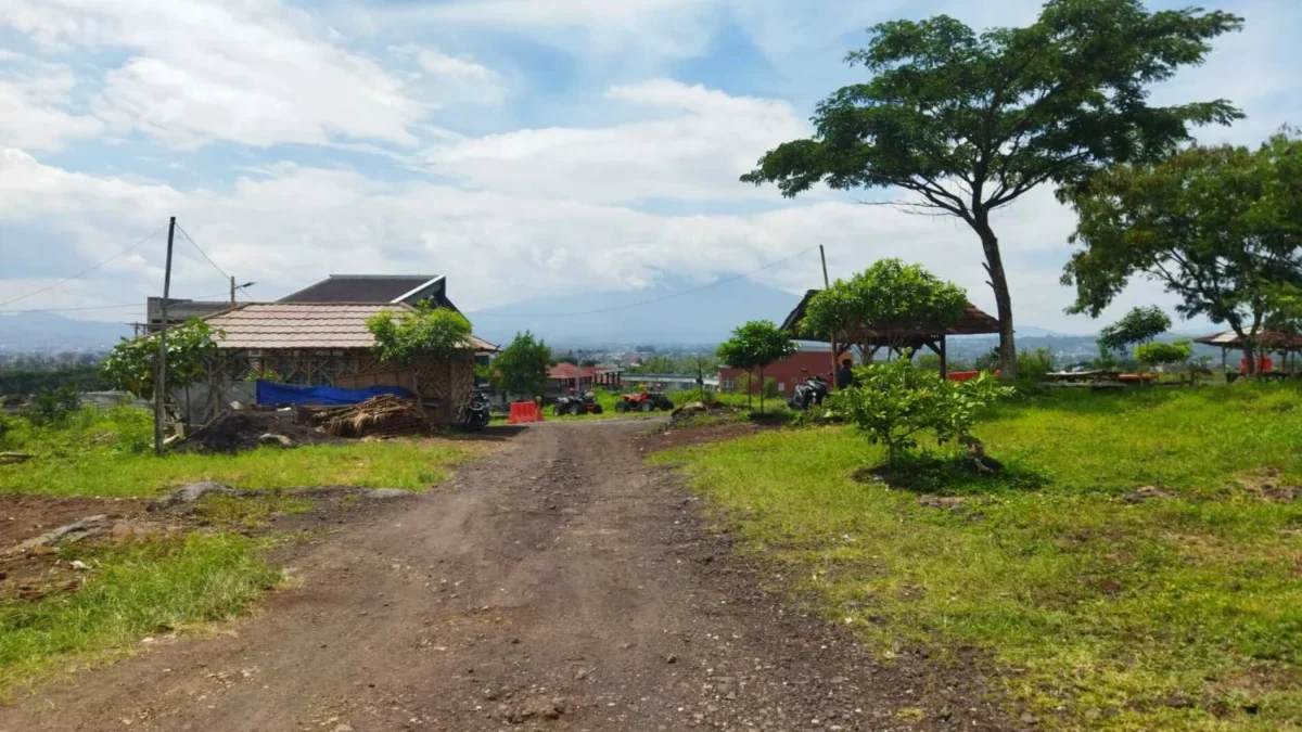 Kawasan wisata gunung Guntur (Rizki/Radar Garut)