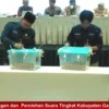 proses rekapitulasi perhitungan suara pilkada tingkat Kabupaten Garut