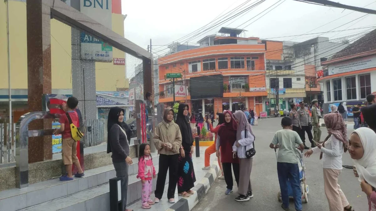 Warga Garut antusias ikuti FCD karena kota sudah ditata (Ale/Radar Garut)