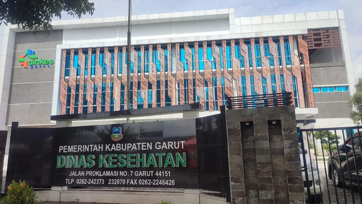 kantor Dinas Kesehatan Garut (Rizka/Radar Garut)