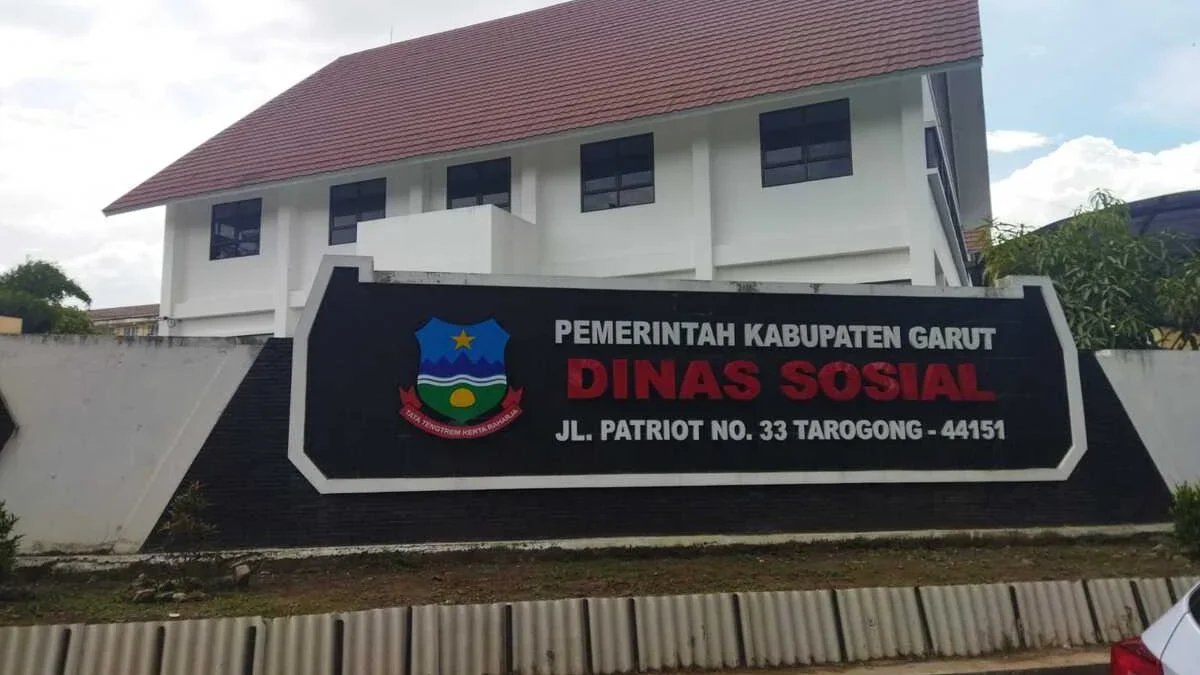 kantor Dinas Sosial Kabupaten Garut (Rizki/Radar Garut)