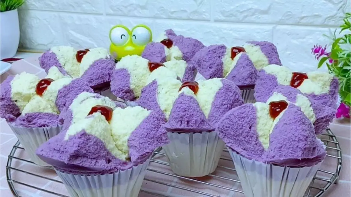 Resep Bolu Kukus Ubi Ungu yang Lembut dan Praktis, Cocok untuk Pemula