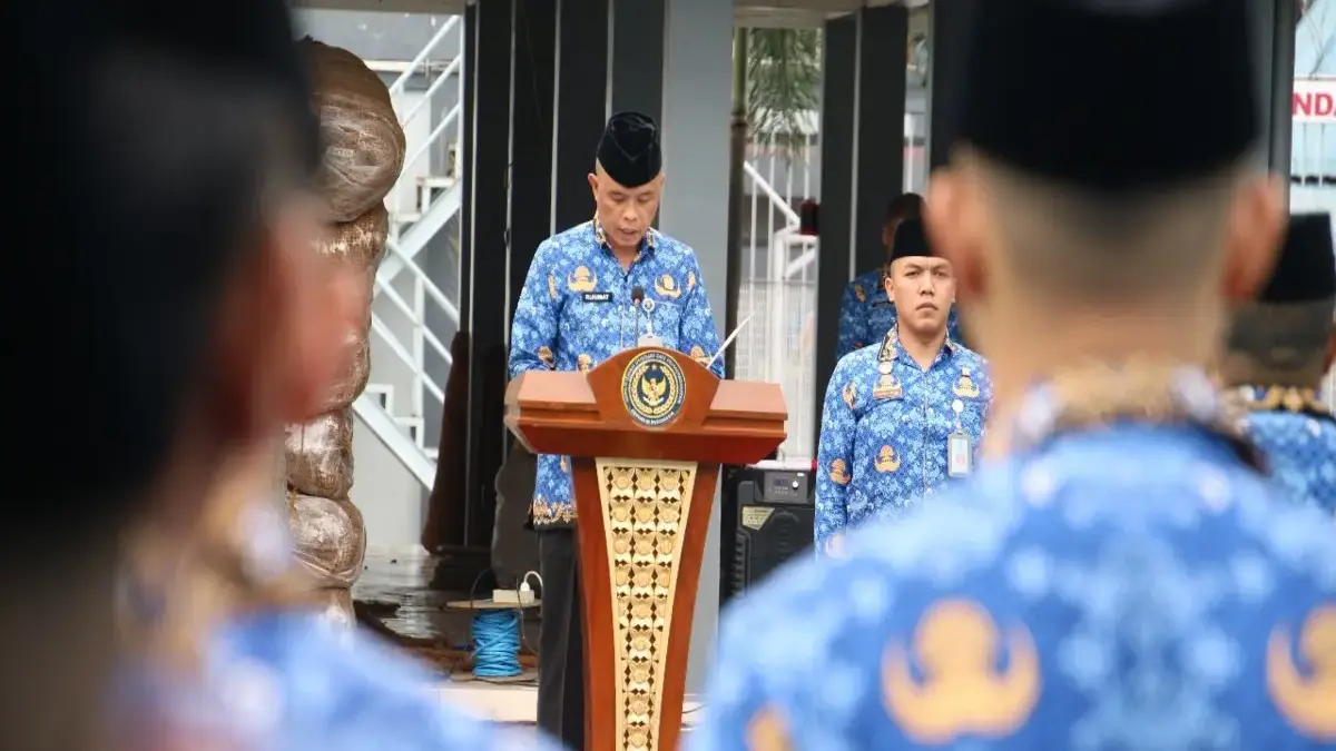 Upacara peringatan Harkitnas 2025