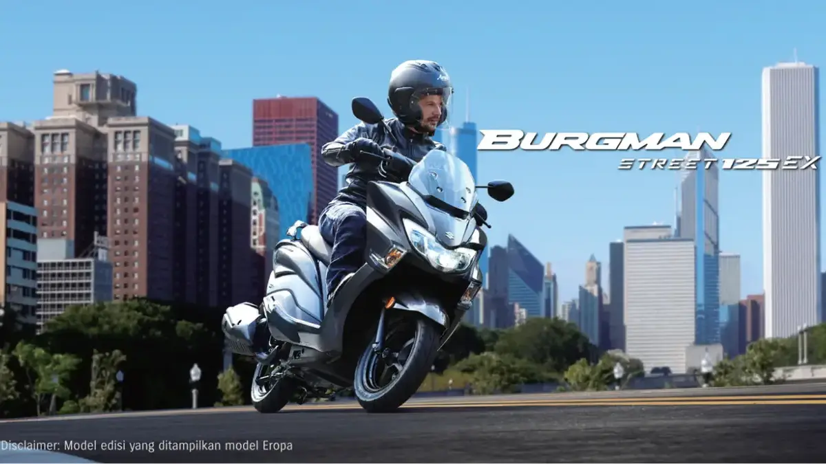 Suzuki Burgman Street 125EX (foto : suzuki.co.id)