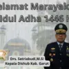 Kepala Dinas Perhubungan Kab. Garut, Drs. Satriabudi,M.Si