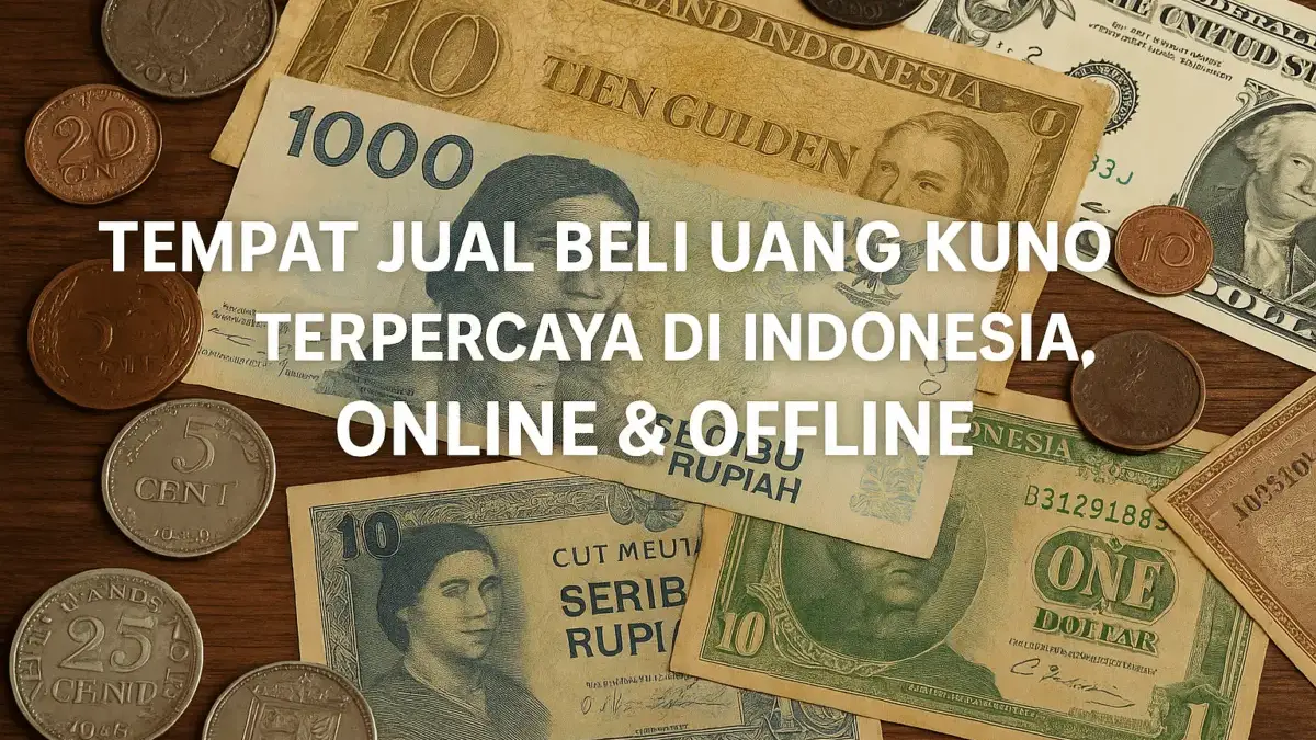Tempat Jual Beli Uang Kuno Terpercaya di Indonesia, Online & Offline