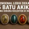 Mengenal Lebih Dekat 5 Batu Akik Paling Diburu Kolektor di Indonesia