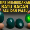 tips membedakan batu bacan asli dan palsu
