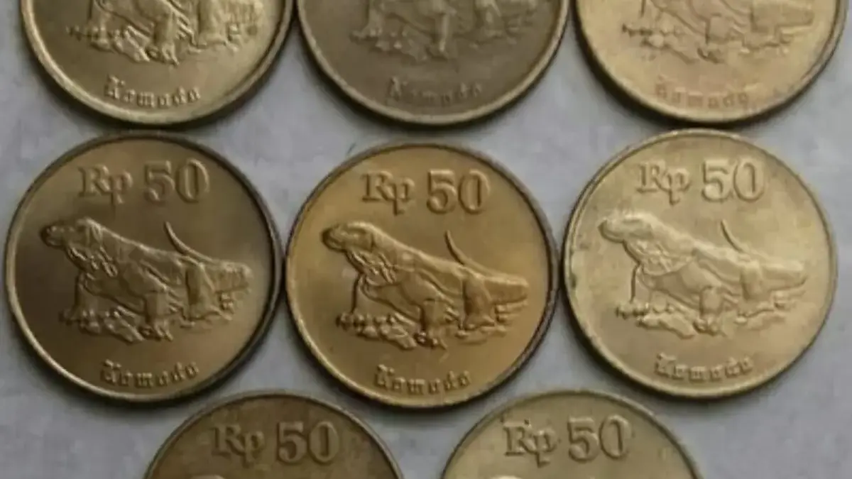Koin Rp50 Komodo Dicari Kolektor, Begini Cara Jual agar Cuan Maksimal