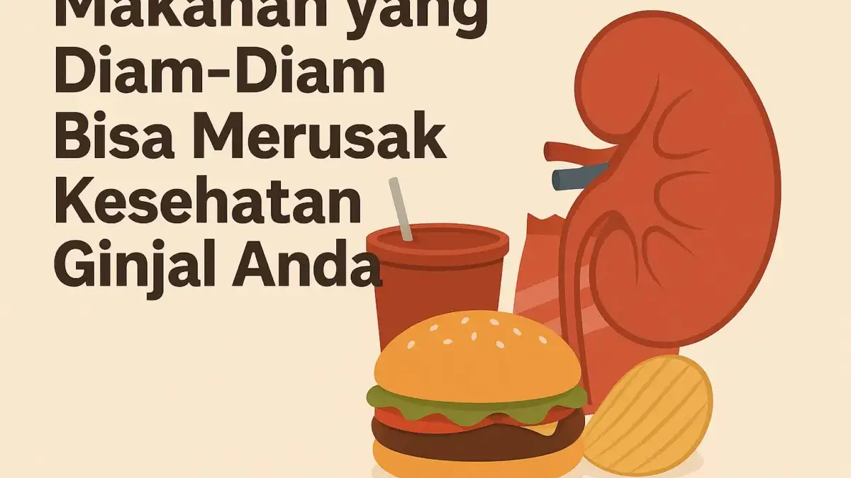 Makanan yang Diam-Diam Bisa Merusak Kesehatan Ginjal Anda