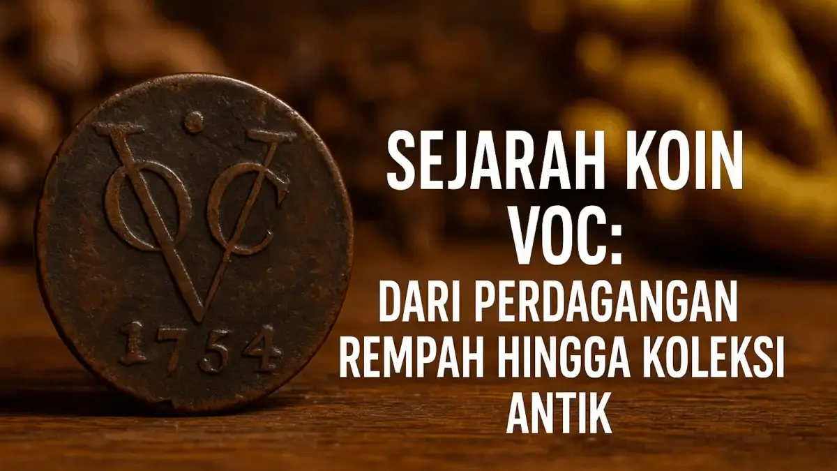 Sejarah Koin VOC: Dari Alat Tukar Perdagangan Rempah hingga Jadi Koleksi Antik Bernilai Tinggi  
