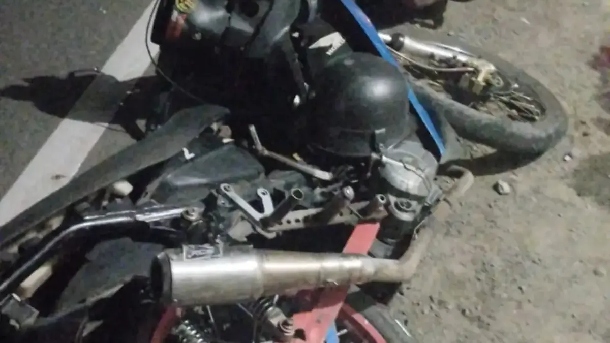 Tiga Pemuda Luka-Luka, Setelah Terlibat Tabrakan Motor di Bayongbong istimewa