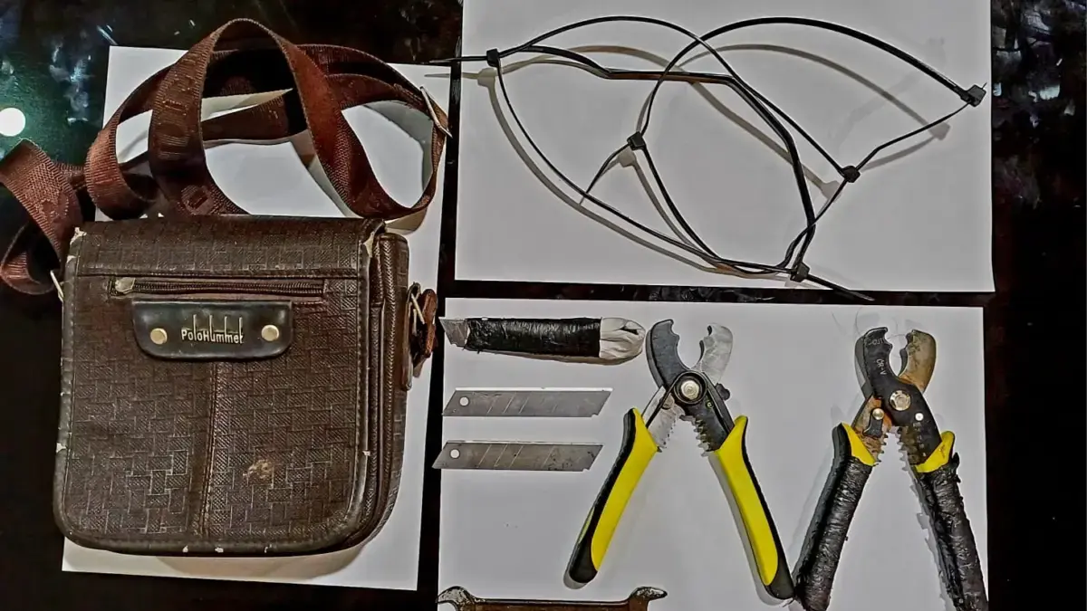 Cari Modal Hadapi Lebaran, DJ Nekat Curi Kabel Tower di Kadungora Garut istimewa