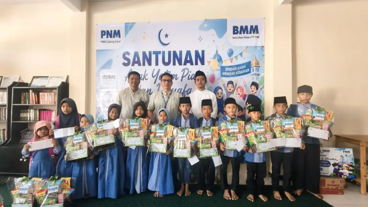Momentum Tahun Baru Islam, PNM Garut Berbagi dengan Yatim dan Dhuafa istimewa
