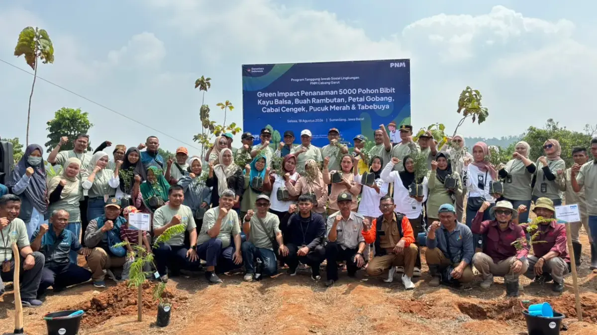 PNM Dorong Penghijauan Berkelanjutan, 5.000 Pohon Ditanam Bersama Warga dan Kelompok Tani Hutan istimewa