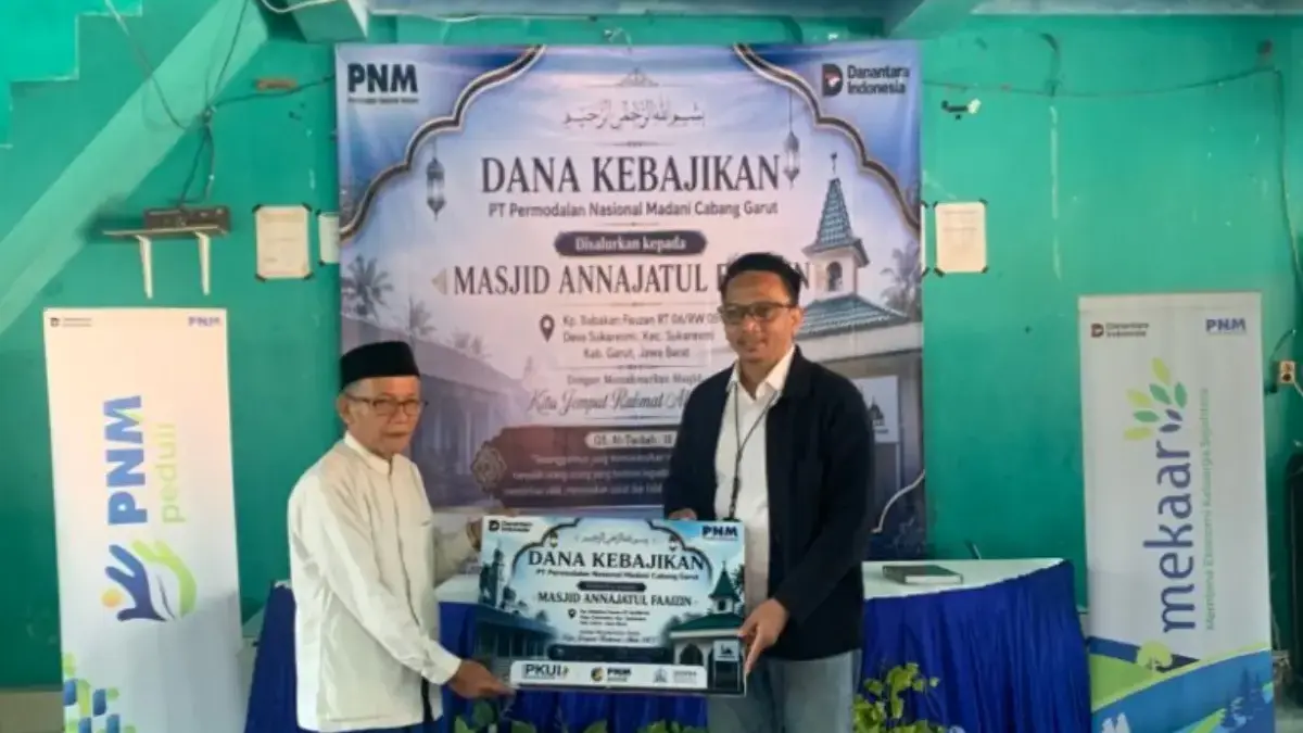 PNM Peduli Perkuat Fasilitas Pesantren Lewat Renovasi Masjid Annajatul Faizin istimewa
