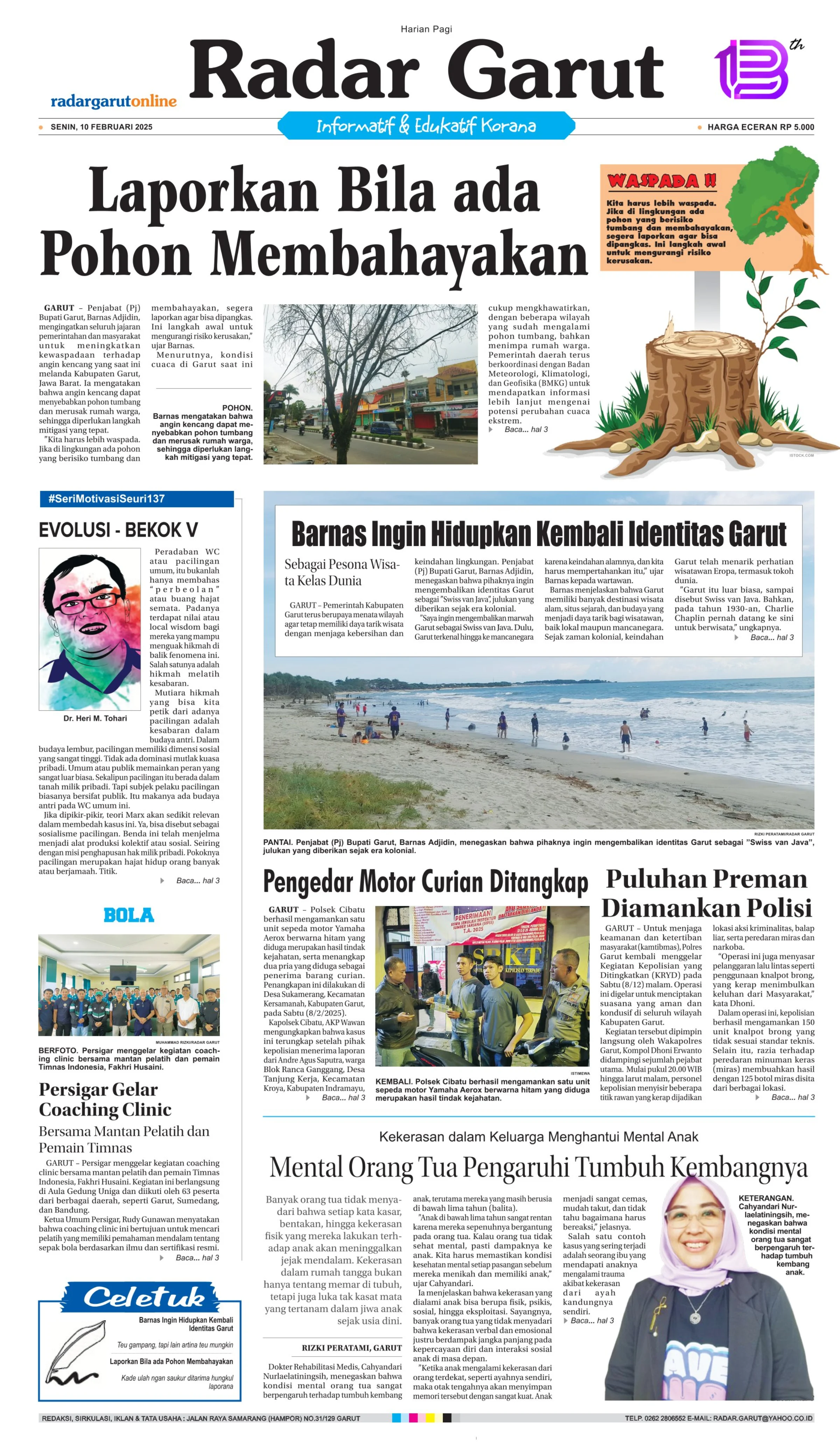 Edisi 10 Februari 2025 Hal 1