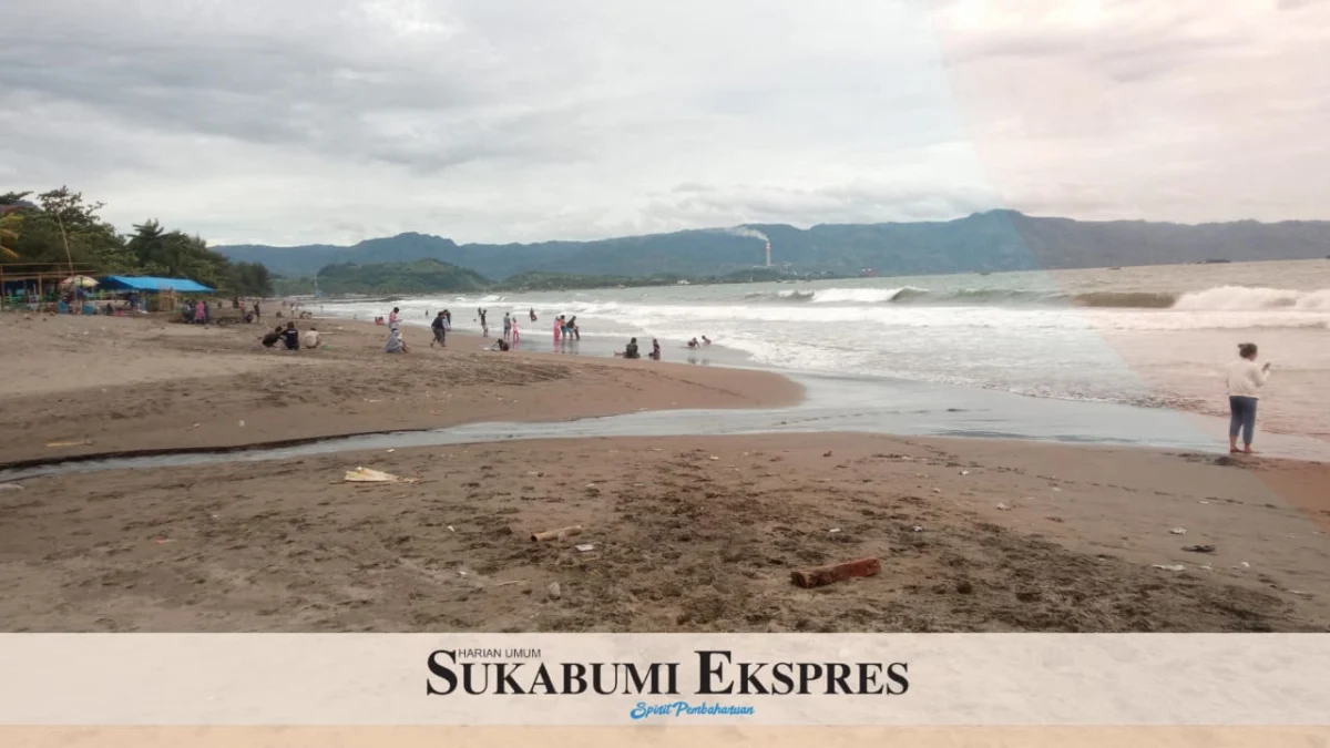 Kawasan Pantai Citepus Sepi Pengunjung