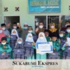 WOM Finance Berikan Bantuan Biaya Dan Peralatan Sekolah Pada Anak Yatim Di Sukabumi