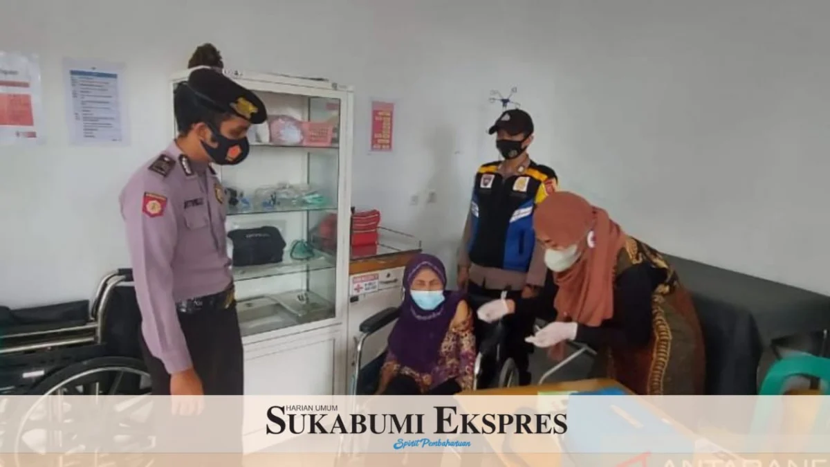 Polres Sukabumi Kota Jemput Bola Beri Layanan Vaksinasi