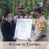 Ungkap Kasus Mafia Tanah, Kapolres Sukabumi Diganjar Penghargaan